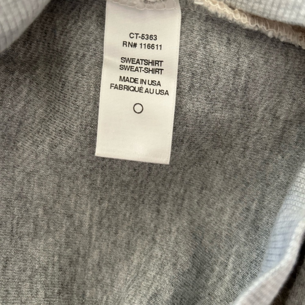 Anthropologie Amadi Chaparral Faux Sherpa Striped Sweatershirt medium - Picture 7 of 8
